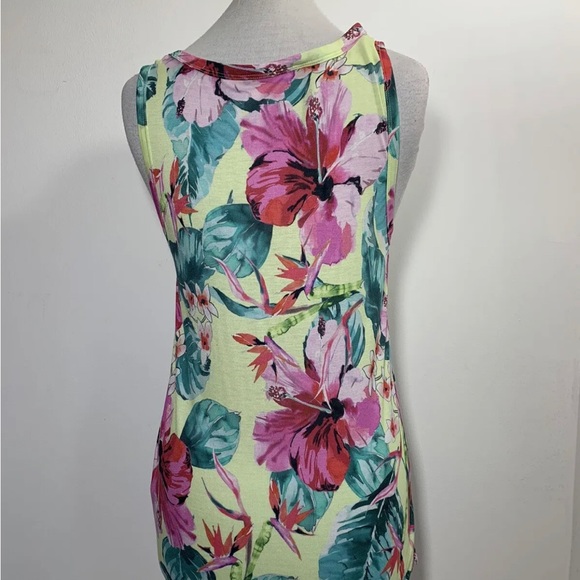 Dorothy Perkins Cami Top Tropical Stretch Sleeveless Floral Multicoloured UK 12 - Picture 3 of 11